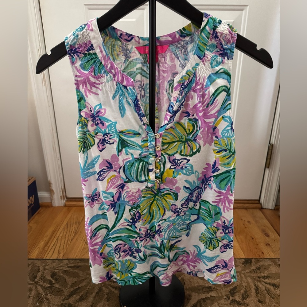 Lilly Pulitzer Tunic Tank Size Small
